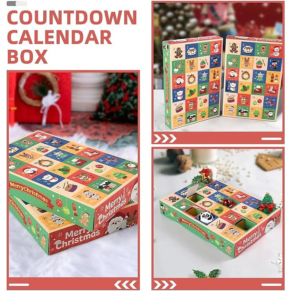 Christmas Advent Calendars to Fill DIY Advent Calendars Boxes 24 Empty Fillable Christmas Countdown Calendar 24 Days Gift Boxes