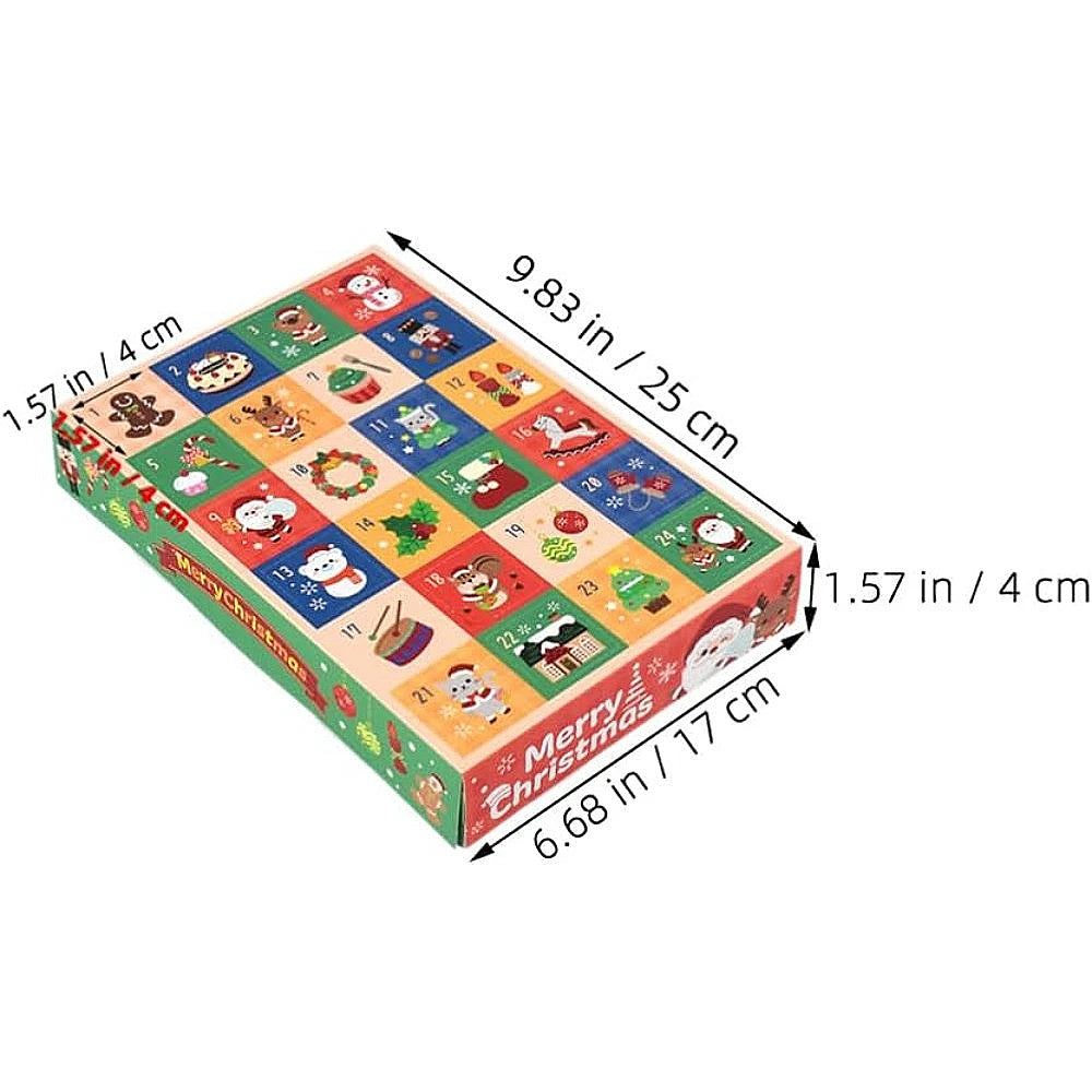 Christmas Advent Calendars to Fill DIY Advent Calendars Boxes 24 Empty Fillable Christmas Countdown Calendar 24 Days Gift Boxes